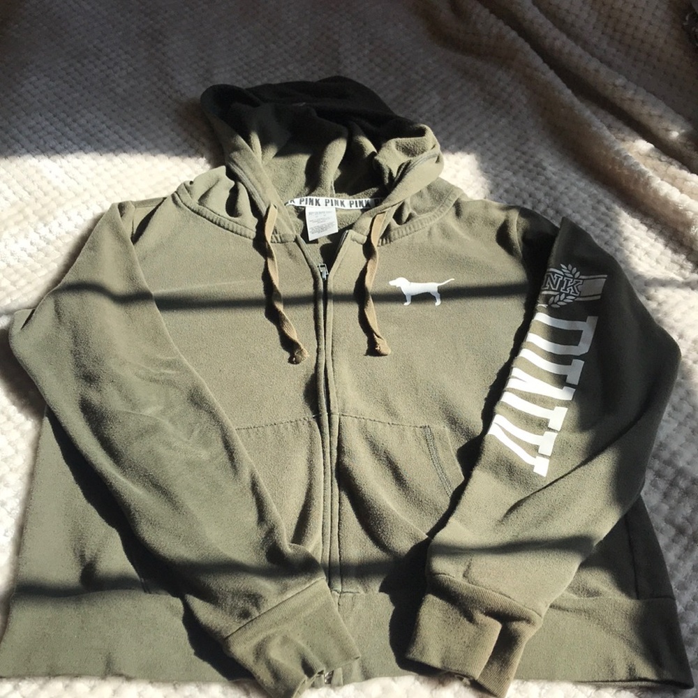 zip up vs pink jacket